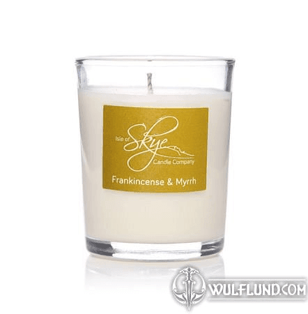 FRANKINCENSE & MYRRH VOTIVE CANDLE