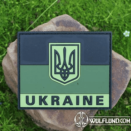 JTG - UKRAINE FLAG PATCH, 3D RUBBER PATCH
