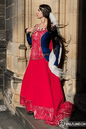 MEDIEVAL WOMEN NOBLE COSTUME, COSTUME RENTAL