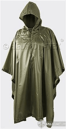 PONCHO U.S. MODEL - OLIVE GREEN