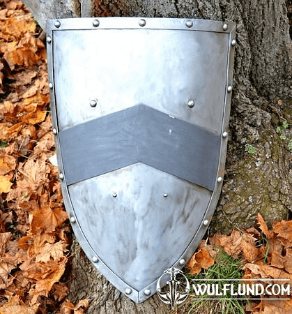 MEDIEVAL COMBAT SHIELD, STEEL