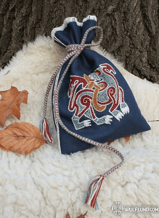 WIKINGER-TASCHE, TEXTIL, MAMMEN