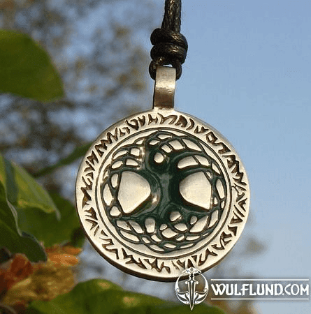 TREE OF LIFE, PEWTER PENDANT