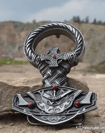 THOR HAMMER, BELT BUCKLE