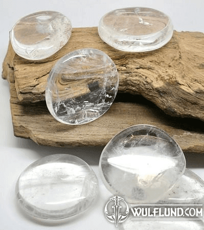 CRYSTAL MASSAGE OVAL FLAT STONE