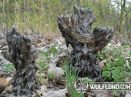 THE TREEMAN, TRIPLE CANDLE HOLODER