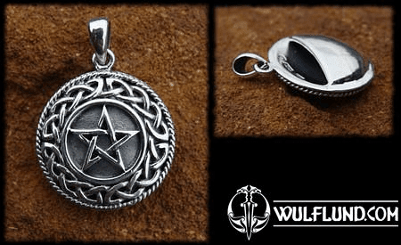 PENTACLE, SILVER AROMA PENDANT, AG 925