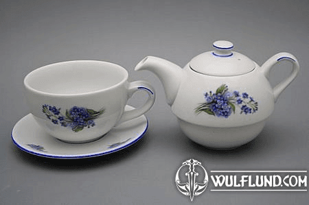 TEA SET DUO, FORGET-ME-NOT