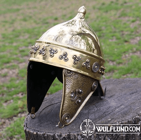 KELTISCHE FANTASIE HELM, MESSING