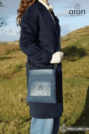 KERRY TWEED MESSAGE BAG - ARAN