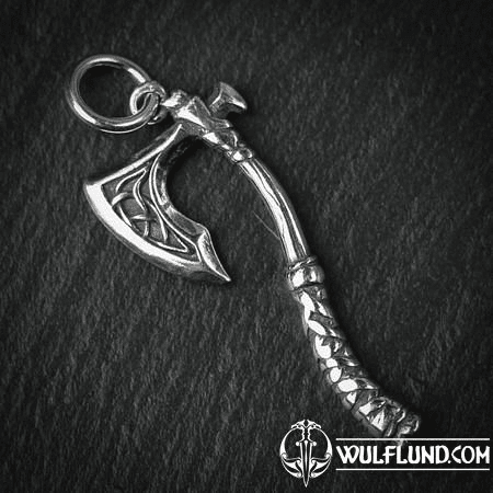 WARIOR'S AXE, PENDANT SILVER 925