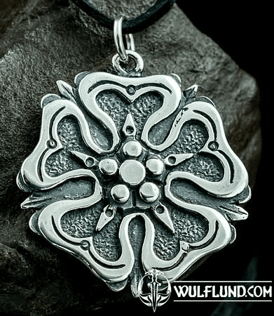 ROSE, HOUSE OF ROSENBERGS, PENDANT, SILVER