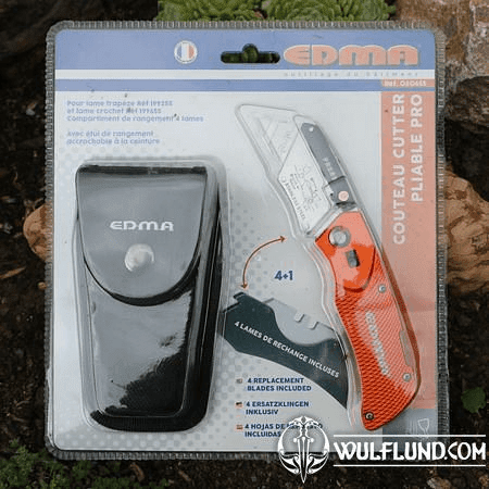 FRENCH FOLDABLE SAFETY KNIFE WITH HOLSTER