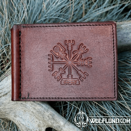 VEGVISIR, LEATHER WALLET