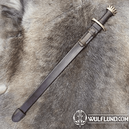 SCABBARD FOR VIKING SWORD, LEATHER