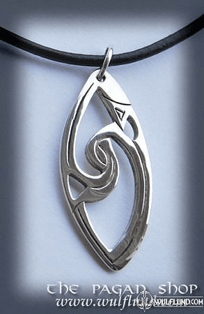 CELTIC NECKLACE, HANDCRAFTED SILVER JEWEL, XXI