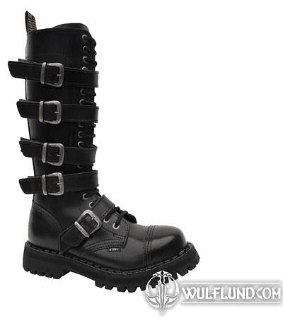 STEEL BOOTS ROCK 5P BLACK