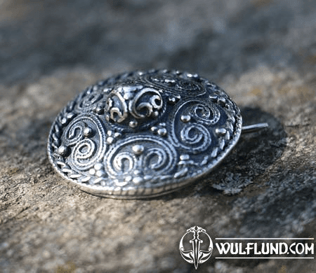 VIKING BROOCH, STORA RYK, FÄRGELANDA, SWEDEN, SILVER