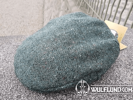 FINNEGAN IRISH CAP WOOL GREEN