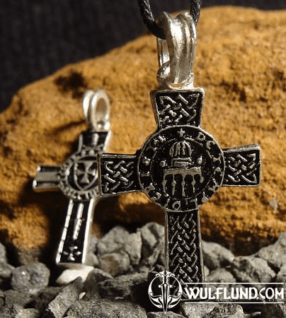 MEDIEVAL KNIGHT TEMPLE CROS, PENDANT