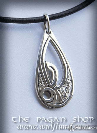 CELTIC NECKLACE, HANDCRAFTED SILVER JEWEL, XXIV