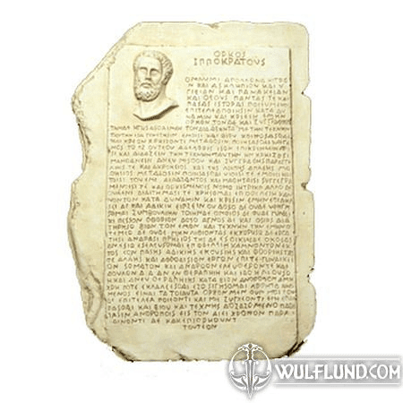 HIPPOCRATIC OATH, WALL DECORATION