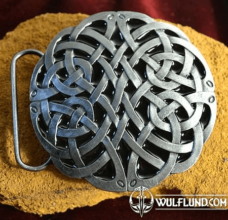 CELTIC KNOTTED BELT BUCKLE