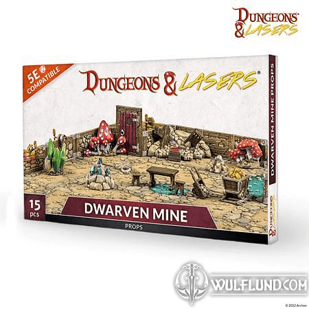 DUNGEONS & LASERS: DWARVEN MINE PROPS