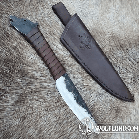 WOLF - WEREWOLF KUDLAK, KNIFE WITH SCABBARD