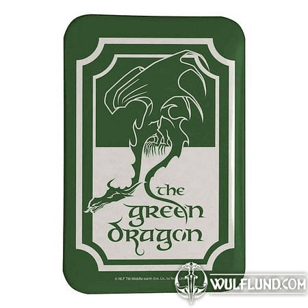 LORD OF THE RINGS MAGNET THE GREEN DRAGON