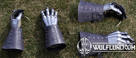 GAUNTLETS WITH LEATHER DELUXE