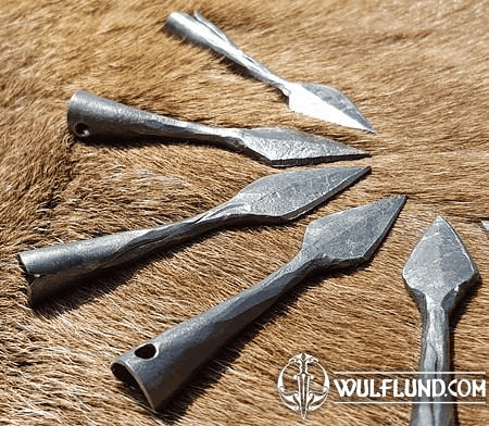 FORGED ARROWHEAD - LEAF, STEEL