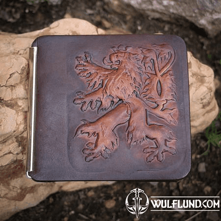 BOHEMIAN LION LEATHER WALLET