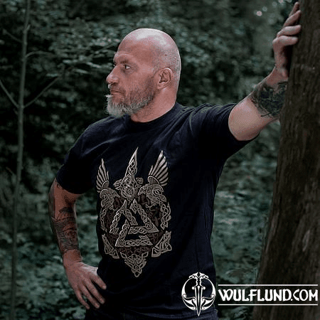 VALKNUT - VIKING MEN'S T-SHIRT COLORED