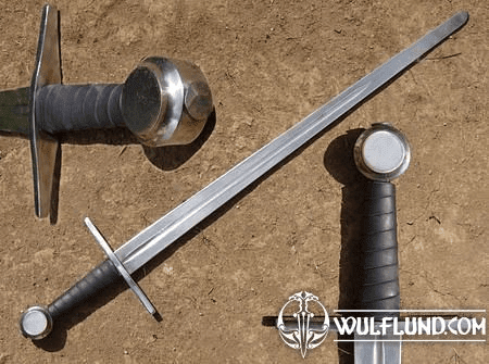 SINGLE HANDED SWORD, COIN POMMEL