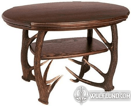 CONFERENCE TABLE, RED STAG ANTLERS