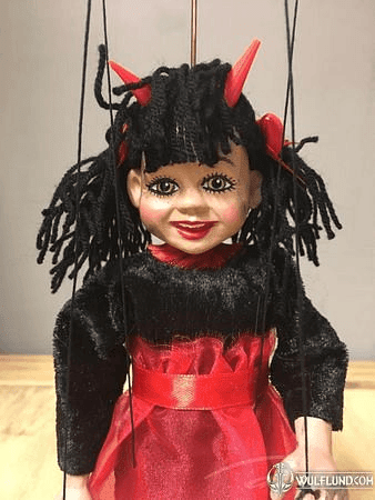 LITTLE DEVIL GIRL MARIONETTE