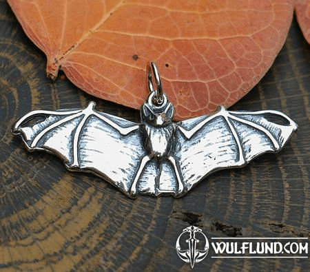 NOCTOR - BAT, PENDANT, SILVER