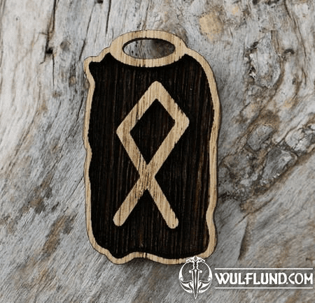 OTHILA, RUNE - FUTHARK, WOOD