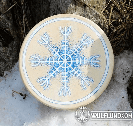 AEGISHJALMUR, SHAMANIC FRAME DRUM 40 CM