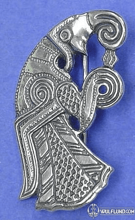 VIKING BROOCH FROM GOTLAND - SILVER, 14 G