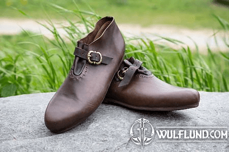 LOUIS, LEATHER MEDIEVAL SHOES