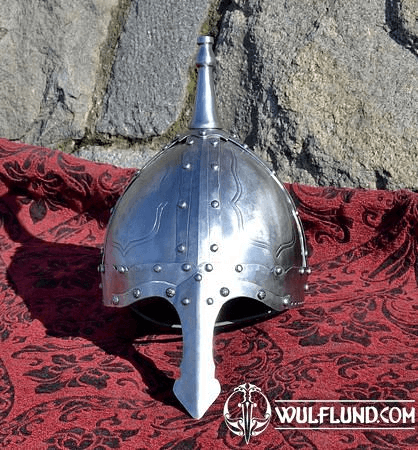 SLAVIC HELMET, RUSSIA, DECORATED