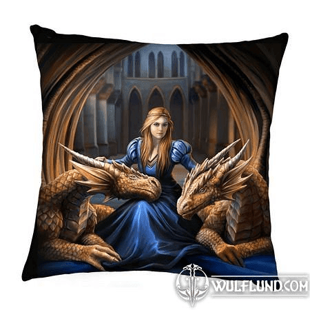 FIERCE LOYALTY CUSHION, ANNE STOKES