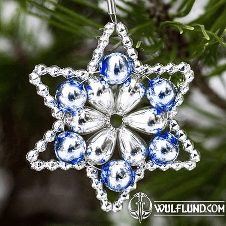 SNOW STAR, YULE DECORATION