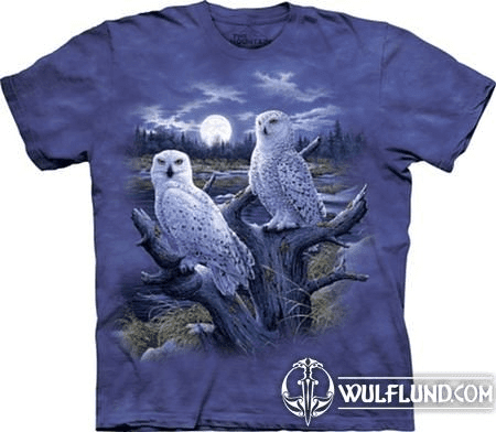 SNOWY OWLS, T-SHIRT, THE MOUNTAIN