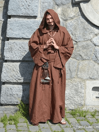 MEDIEVAL MONK, COSTUME RENTAL