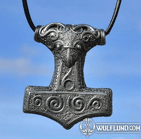 SCANIA, THOR HAMMER, SWEDEN, PEWTER PENDANT