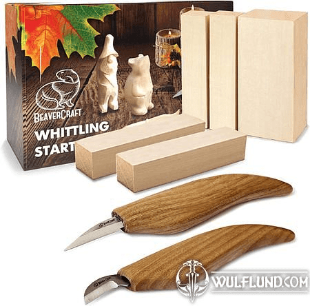 WOOD CARVING KIT S16 - WHITTLING WOOD KNIVES