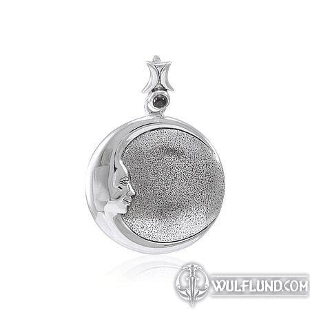 MOTHER MOON, SILVER PENDANT